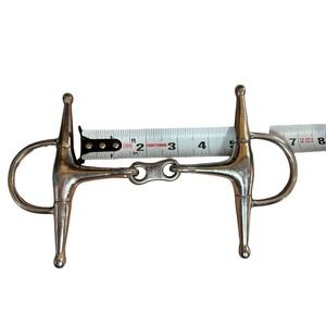 4.5in French Link Full Cheek Snaffle Bit